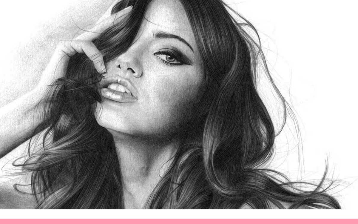 Learn How to Draw Adriana Lima Celebrities Step by Step  Drawing  Tutorials