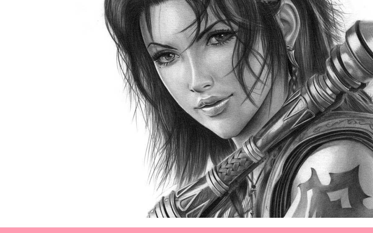 ArtStation - Daily Drawing Series 026 | Original Fantasy Character Concept  Pen Sketch | How to Draw Fantasy