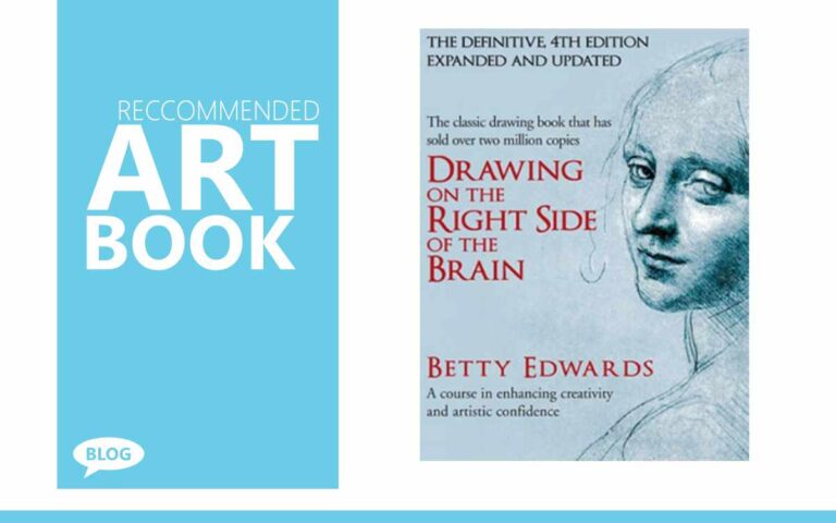 DRAWING ON THE RIGHT SIDE OF THE BRAIN by BETTY EDWARDS • ART BOOK
