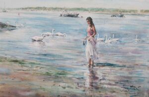 Mudeford Bay by Inspirational Artist Gordon King