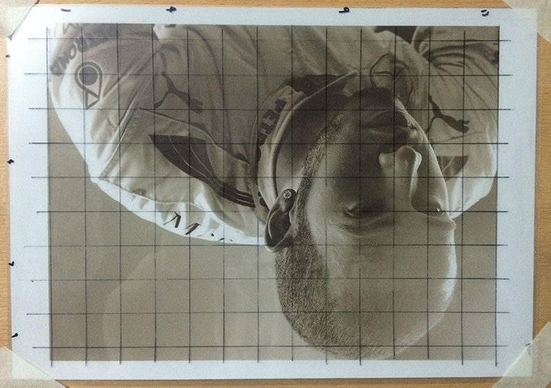 How to Grid Portraits, by Artist Sophie Lawson