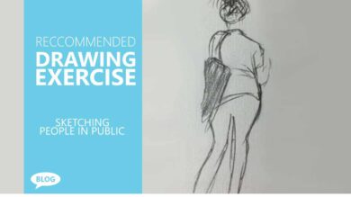Recommended Drawing Exercise - Sketching People in Public