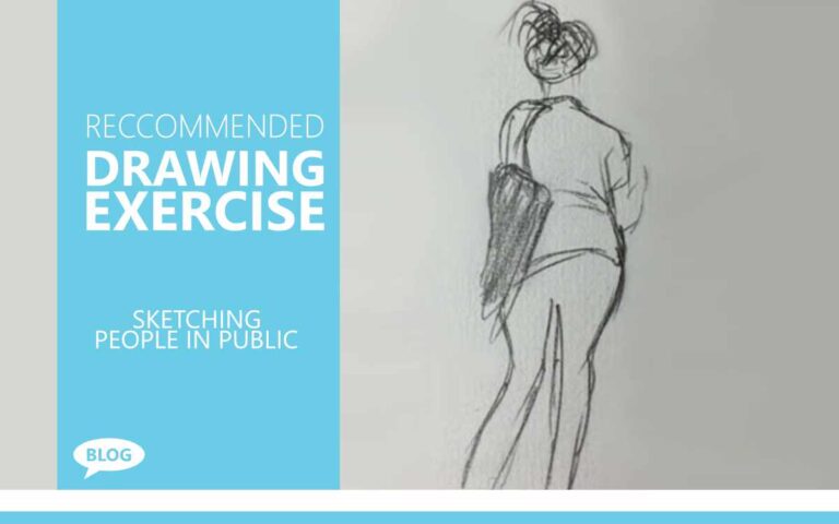 SKETCHING PEOPLE IN PUBLIC • DRAWING EXERCISE