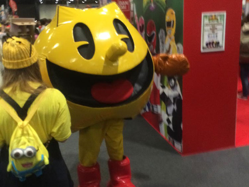 Pacman at the London MCM Comic Con 2014