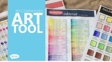 Blank Colour Pencil Charts Art Tool