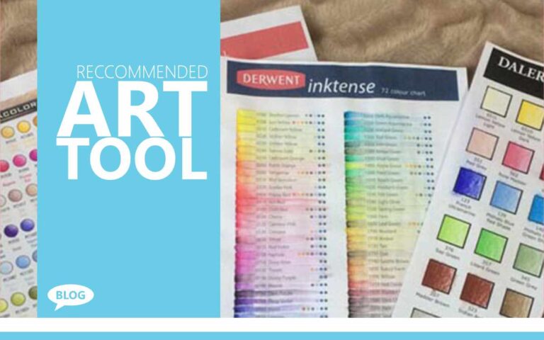 BLANK COLOURED PENCIL COLOUR CHARTS AND VALUE SCALES • ART TOOL