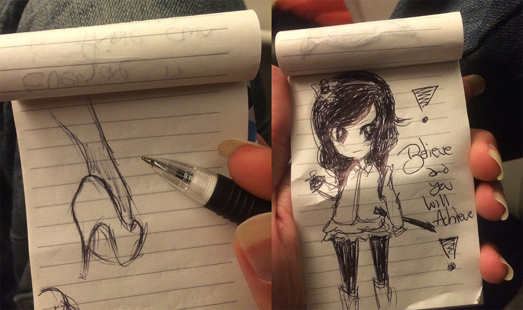 Train Ride Sketches at the Transgender Support Group visit 1, with Transgender Model & Artist Sophie Lawson