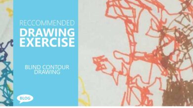 Recommended Drawing Exercise - Blind Contour Drawing