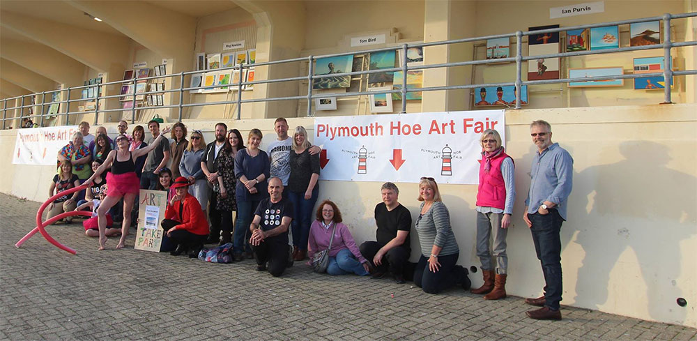 The Plymouth Hoe Art Fair Artists