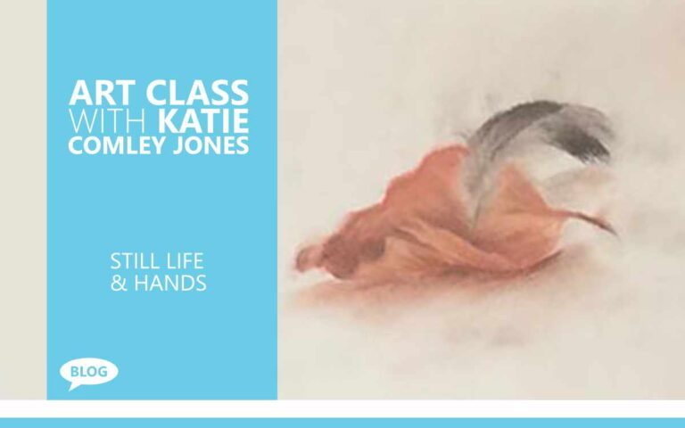 Katie Comley Jones Art Class, with Artist Sophie Lawson