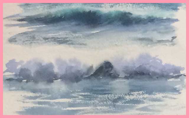 CAPTURING THE SEA IN WATERCOLOUR, WITH WENDY PARKYN