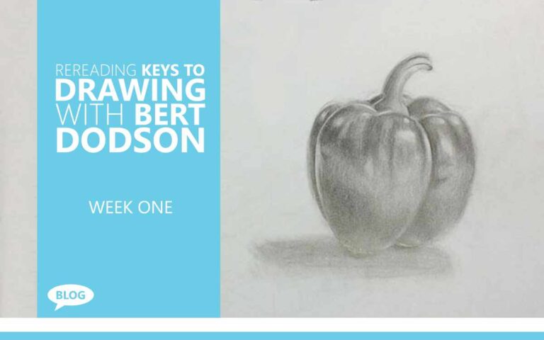 Rereading Keys to Drawing by Bert Dodson with Artist Sophie Lawson