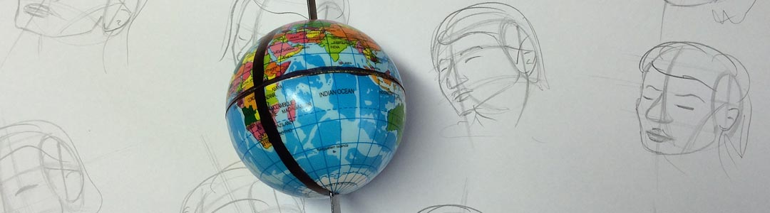 My Struggles trying to draw the Head from imagination, by Artist Sophie Lawson