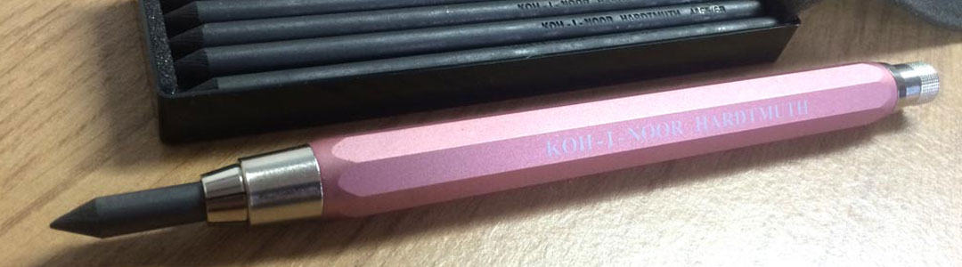 5.6mm Koh-I-Noor Hardtmuth 6b Clutch pencil - One of Artist Sophie Lawson's Recommended Tools
