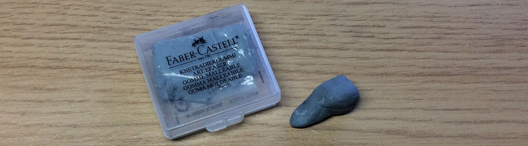 Faber-Castell Kneaded Eraser - One of Artist Sophie Lawson's Recommended Tools