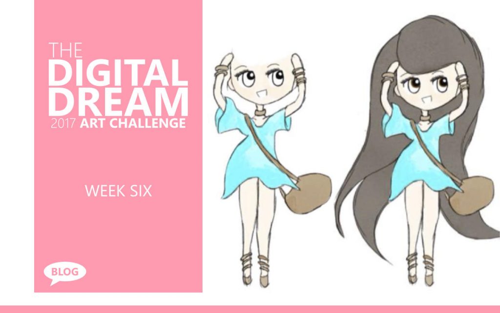 The Digital Dream Art Challenge Week Six - Art Blog with Artist Sophie Lawson