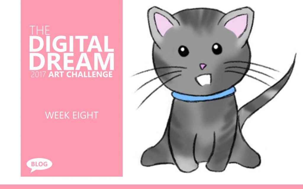 The Digital Dream Art Challenge Week Eight - Art Blog with Artist Sophie Lawson