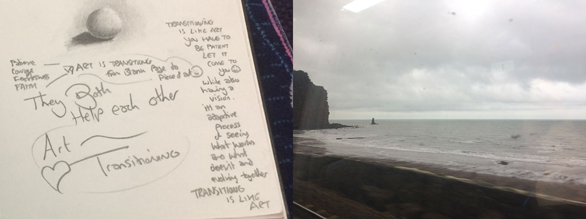 Train Ride to The Laurels Gender Identity Clinic Visit 15 - Trust Issues, Hormones, and Control, with Transgender Model & Artist Sophie Lawson