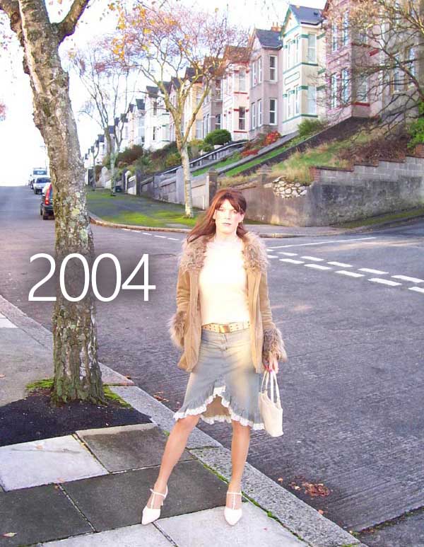 2004 - sneaking outside in Public for the first time, a Transgender Diary Entry with Transgender Artist & Model Sophie Lawson