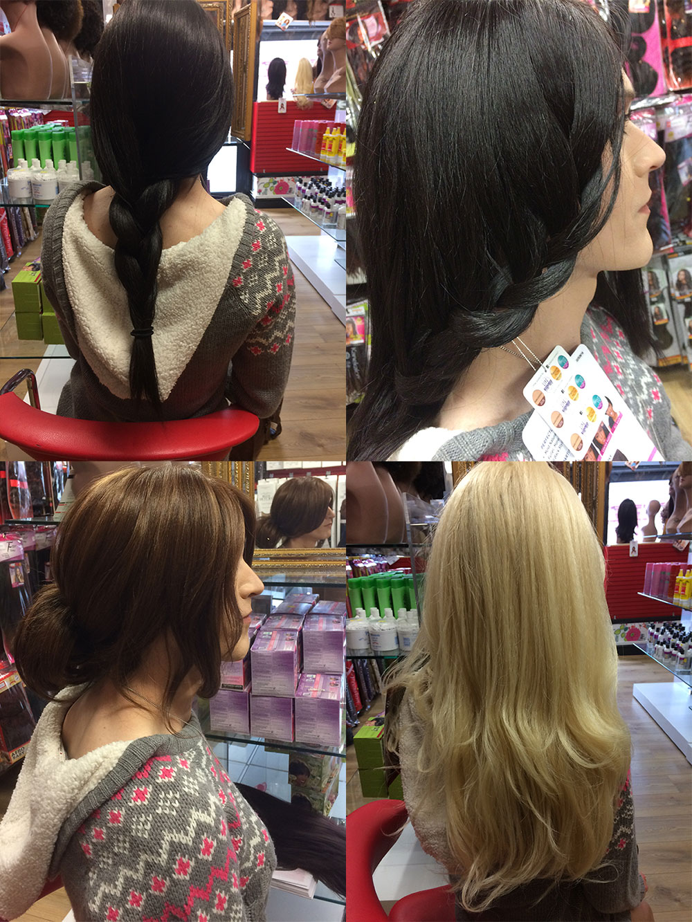 Wigshop Wigs, by Transgender Artist Sophie Lawson