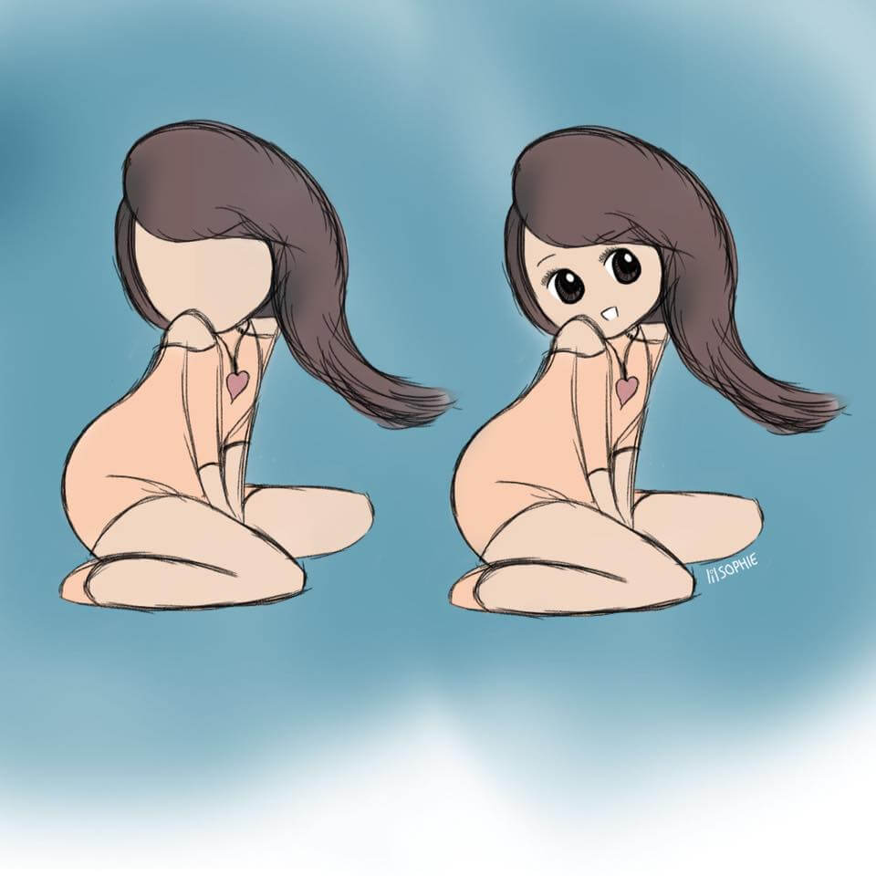 Learning Digital Painting Day 042 : Chibi Character Sketching - The Digital Dream Art Challenge with Artist Sophie Lawson