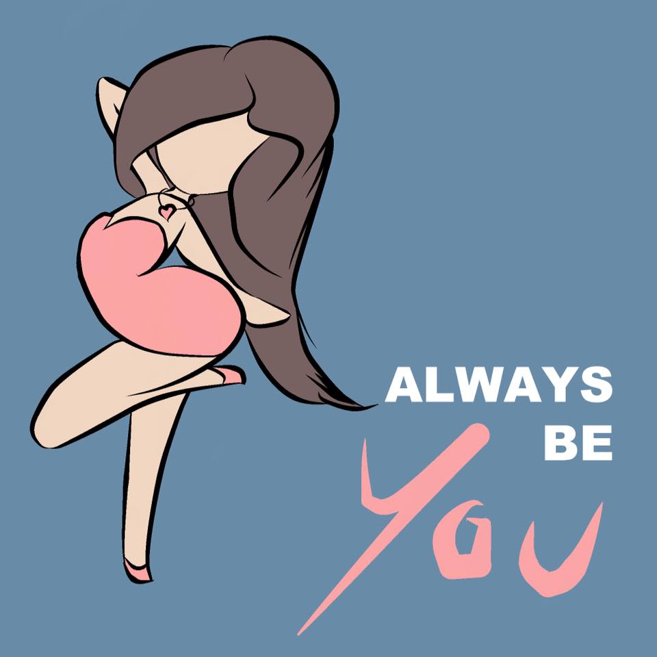 Learning Digital Painting Day 052 : lilSOPHiE Affirmation - Always Be You - The Digital Dream Art Challenge with Artist Sophie Lawson