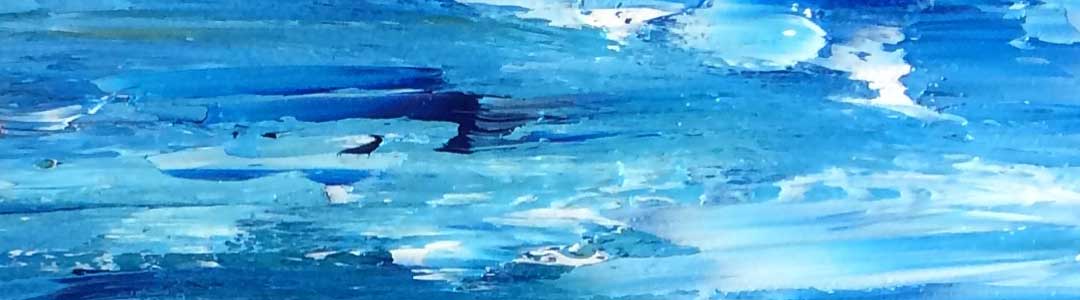 Six Days of Abstract Painting, in the February 2018 30 in 30 Painting Challenge, with Transgender Artist Sophie Lawson