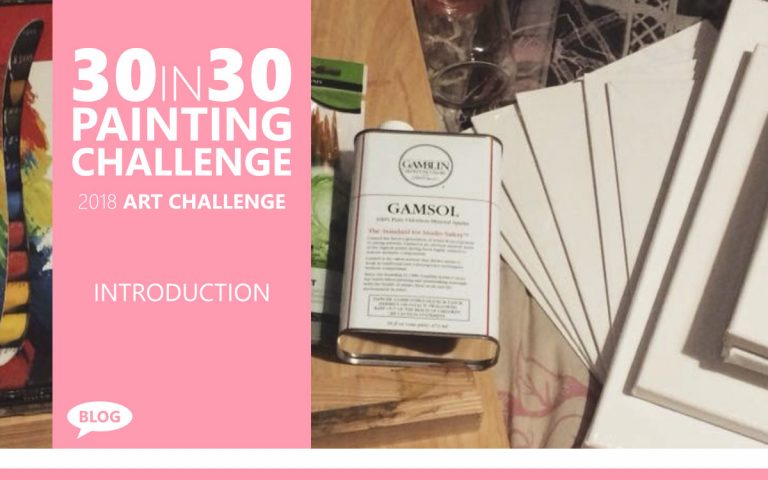 30 IN 30 PAINTING CHALLENGE – FEBRUARY 2018