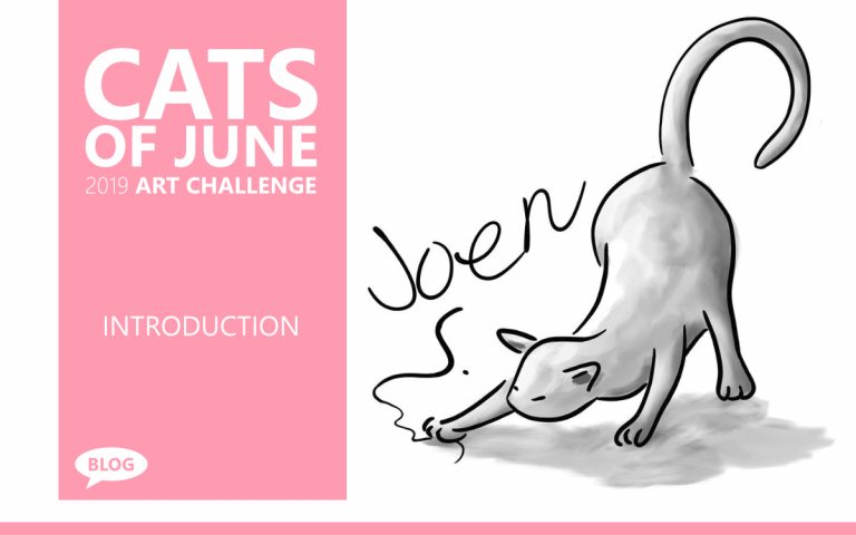 CATS OF JUNE 2019 – A 30 DAY ART CHALLENGE