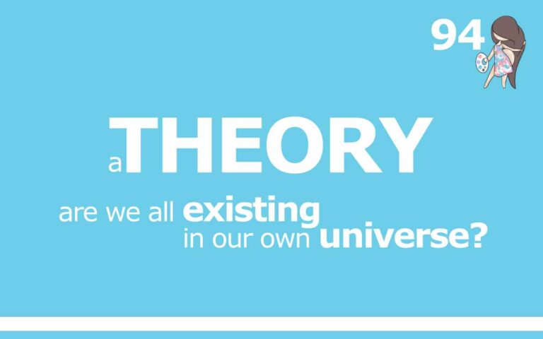 A THEORY : ARE WE ALL EXISTING IN OUR OWN UNIVERSE? : Episode 94 of the So Free Art Podcast, with Artist Sophie Lawson - About The Tings