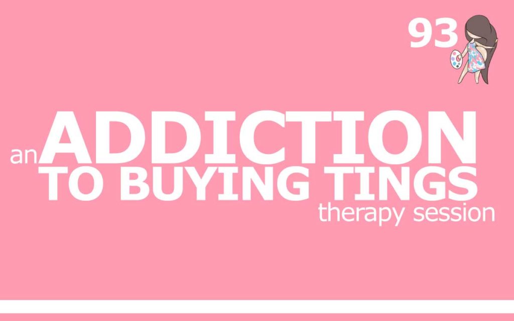 An Addiction to Buying Tings Therapy Session : Episode 93 of the So Free Art Podcast, with Transgender Artist Sophie Lawson