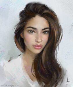 Juliana by Artist Aleksei Vinogradov