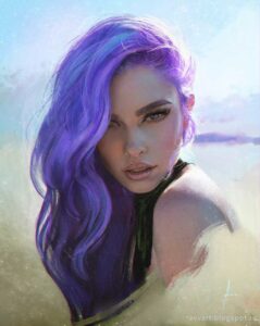 Lauren by Artist Aleksei Vinogradov