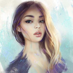 Lily by Artist Aleksei Vinogradov
