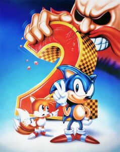 Sonic the Hedgehog 2 by Artist Duncan Gutteridge