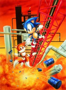 Sonic the Hedgehog 2 by Artist Duncan Gutteridge