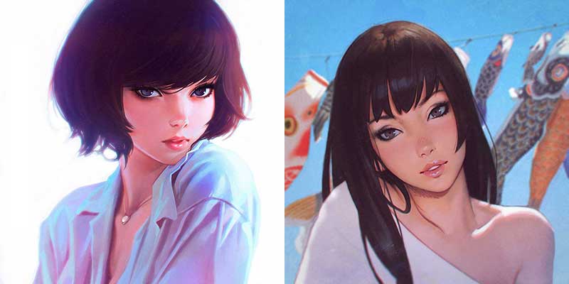 Me Favourite Inspirational Art By Artist Ilya Kuvshinov