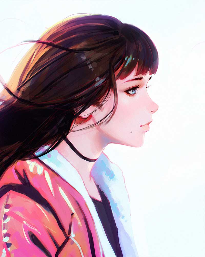 Inspirational Art By Artist Ilya Kuvshinov