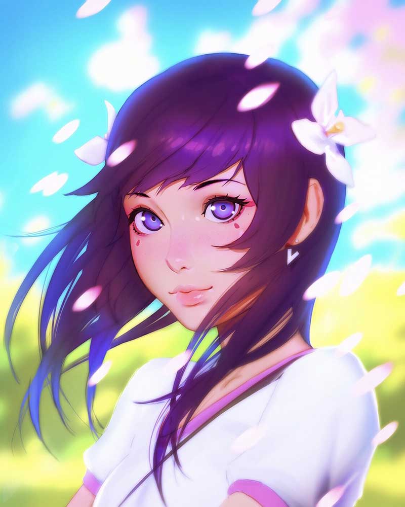 Inspirational Art By Artist Ilya Kuvshinov