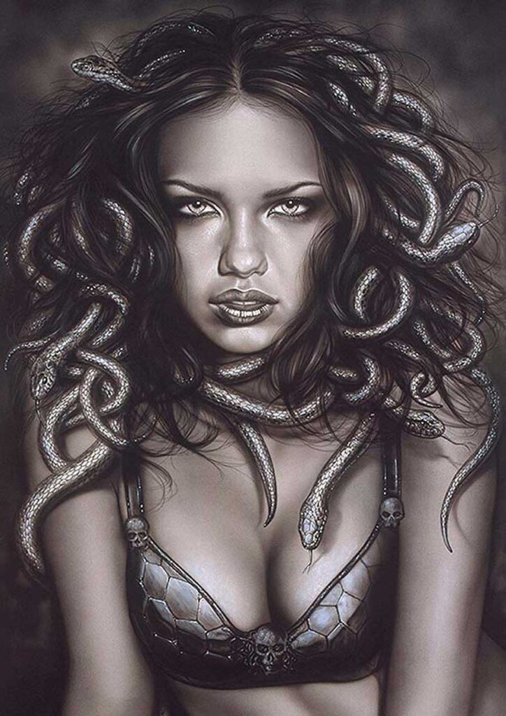 Inspirational Art : Medusa by Duncan Gutteridge