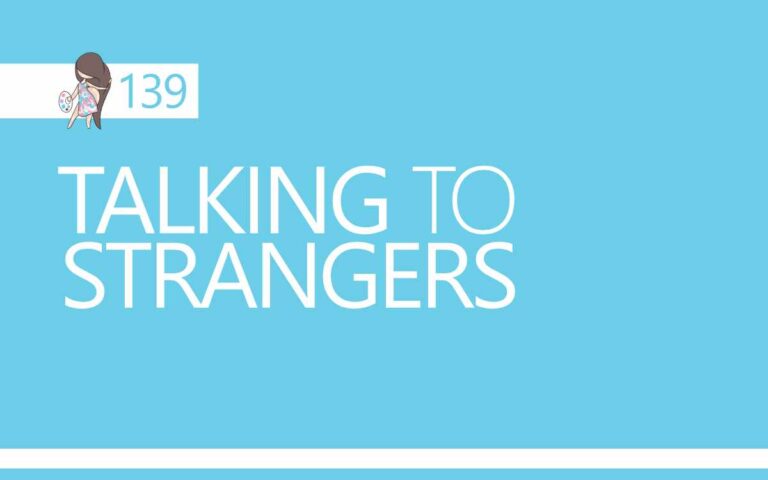 Talking to Strangers : An About the Tings Episode 139 of the So Free Art Podcast, with Artist Sophie Lawson