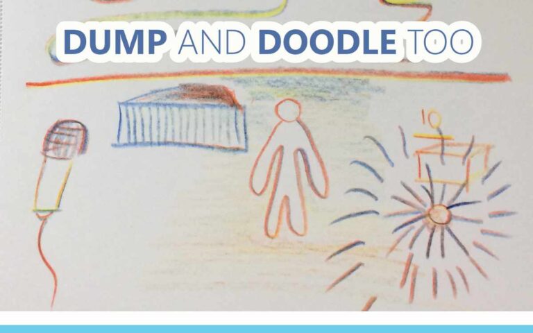 Dump and Doodle Too - An About the Tings Episode 185 of the So Free Art Podcast, with Artist Sophie Lawson