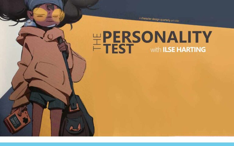 THE PERSONALITY TEST WITH ILSE HARTING - a Character Design Quarterly Art-ickle : Episode 191 of the So Free Art Podcast, with Artist Sophie Lawson