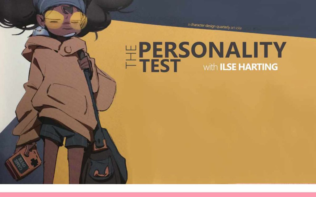 THE PERSONALITY TEST WITH ILSE HARTING - a Character Design Quarterly Art-ickle : Episode 191 of the So Free Art Podcast, with Transgender Artist Sophie Lawson