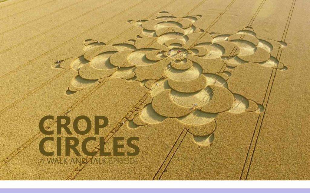 Crop Circles : An About The Tings Walk and Talk Episode 193 of the So Free Art Podcast, with Transgender Artist Sophie Lawson
