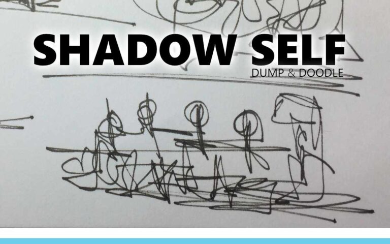Dump and Doodle The Shadow Self - An About the Tings Episode 197 of the So Free Art Podcast, with Artist Sophie Lawson