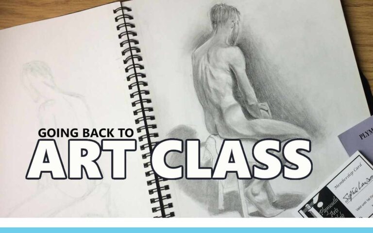 Going Back To Art Class for Life Drawing : Episode 213 of the So Free Art Podcast, with Artist Sophie Lawson
