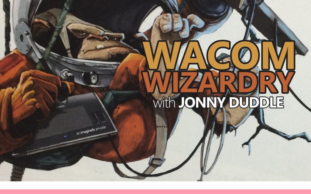 Wacom Wizardry with Jonny Duddle - An ImagineFX Magazine Art-ickle : Episode 216 of the So Free Art Podcast, with Transgender Artist Sophie Lawson
