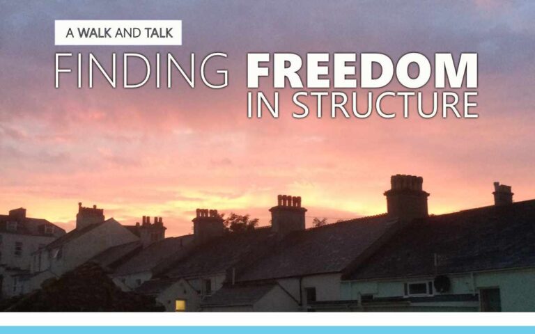 Finding Freedom in Structure : An About The Tings Walk and Talk Episode 226 of the So Free Art Podcast, with Artist Sophie Lawson