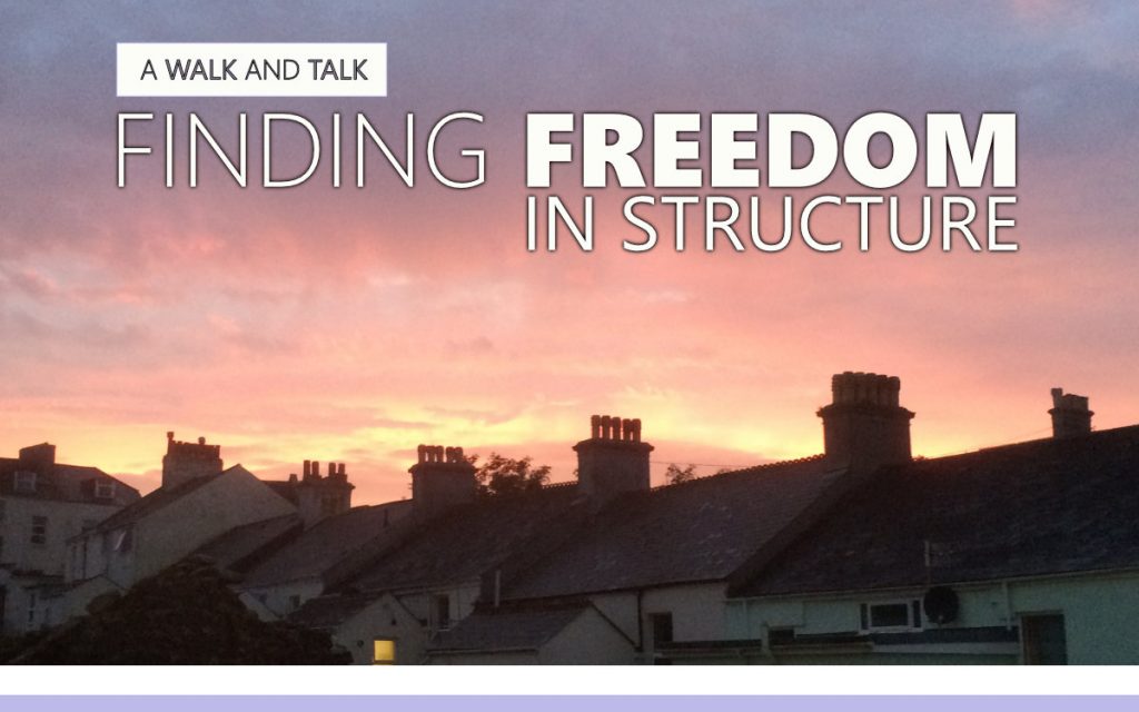 Finding Freedom in Structure : An About The Tings Walk and Talk Episode 226 of the So Free Art Podcast, with Sophie Lawson